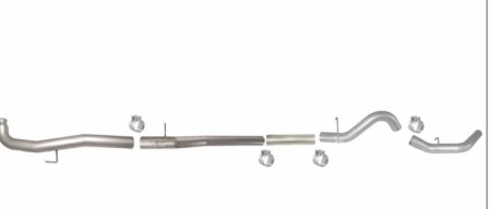 5" DOWNPIPE BACK  | 2011-2015 6.6L GM Duramax LML